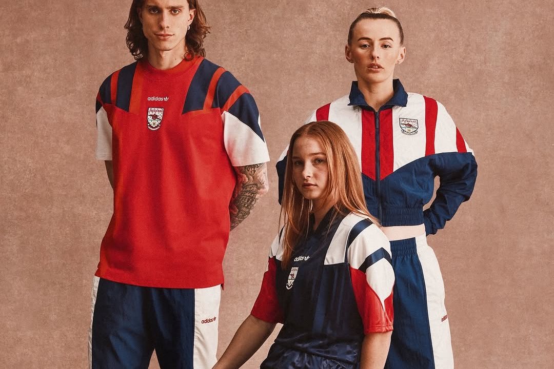 The adidas Arsenal EQT Retro Collection, inspired by the 1992 kits